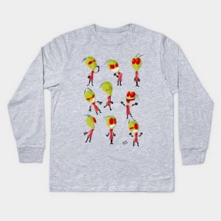 Invader Zim Kids Long Sleeve T-Shirt